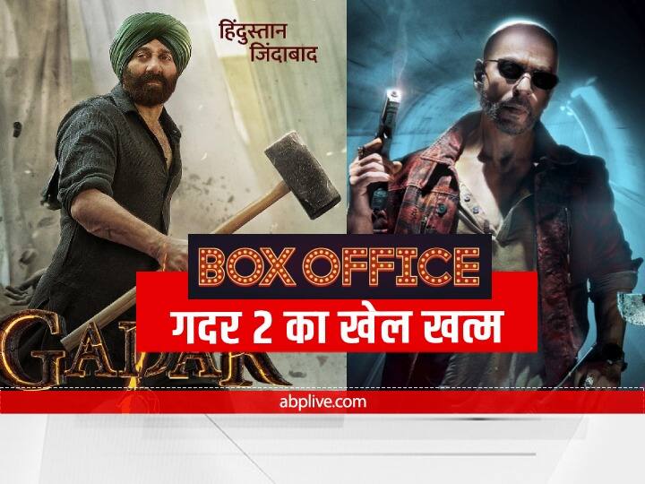 Gadar 2 Box Office Collection Day 28 sunny deol film twenty eighth day 4th Thursday collction amid Jawan Release Gadar 2 Box Office Collection Day 28: Shah Rukh Khan की Jawan ने बॉक्स ऑफिस पर Sunny Deol की 'गदर 2' का ये क्या हाल कर दिया