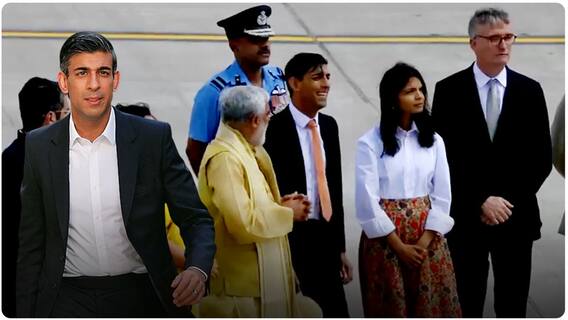 G20 Summit Delhi |UK PM Rishi Sunak Arrives in Delhi |ఇండియాకు చేరుకున్న బ్రిటన్ ప్రధాని రిషి సునాక్