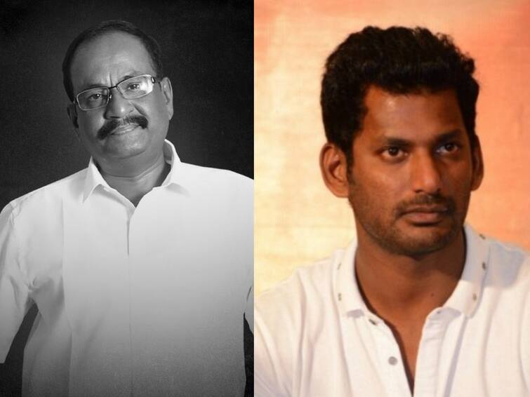 actor vishal expresses his condolence over late actor marimuthu Vishal On Marimuthu: ”வாழ்க்கை யூகிக்க முடியாத ஒன்று..’  மாரிமுத்து மறைவுக்கு நடிகர் விஷால் இரங்கல்..!