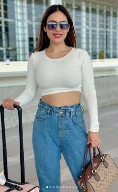 Neha Malik: ਨੇਹਾ ਮਲਿਕ ਨੇ ਲੇਟੈਸਟ ਤਸਵੀਰਾਂ 'ਚ ਸ਼ੇਅਰ ਕੀਤੀ ਆਪਣੀ ਏਅਰਪੋਰਟ ਲੁੱਕ, ਗਲੈਮਰਸ ਅੰਦਾਜ਼ ਨੇ ਉੱਡਾਏ ਫੈਨਜ਼ ਦੇ ਹੋਸ਼