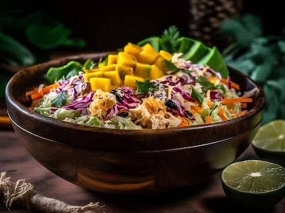 Sweet Potato Salad: शकरकंद में होता है भरपूर फाइबर, डायबिटीज के मरीजों के लिए है फायदेमंद Sweet Potato Salad: शकरकंद में होता है भरपूर फाइबर, डायबिटीज के मरीजों के लिए है फायदेमंद