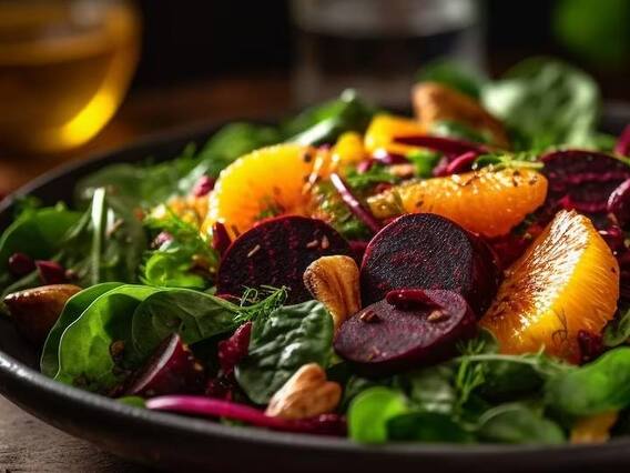 Sweet Potato Salad: शकरकंद में होता है भरपूर फाइबर, डायबिटीज के मरीजों के लिए है फायदेमंद Sweet Potato Salad: शकरकंद में होता है भरपूर फाइबर, डायबिटीज के मरीजों के लिए है फायदेमंद