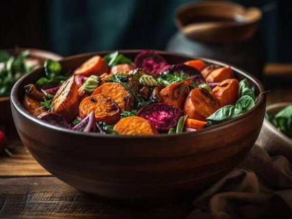 Sweet Potato Salad: शकरकंद में होता है भरपूर फाइबर, डायबिटीज के मरीजों के लिए है फायदेमंद Sweet Potato Salad: शकरकंद में होता है भरपूर फाइबर, डायबिटीज के मरीजों के लिए है फायदेमंद