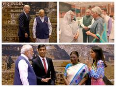 Biden, Macron, Sunak, And More Attend G20 Special Dinner Hosted By Prez Murmu — IN PICS