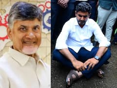 சந்திரபாபு நாயுடு கைது .. தடுத்து நிறுத்தப்பட்ட மகன் லோகேஷ்.. தெலுங்கு தேசம் தொண்டர்கள் கொந்தளிப்பு..