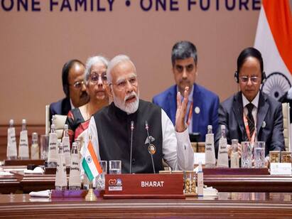 PM Modi says Consensus reached on G20 New Delhi declaration G20 Declaration: வரலாறு படைத்த இந்தியா.. ஜி20 உச்சி மாநாட்டின் தீர்மானம் ஒருமனதாக ஏற்பு