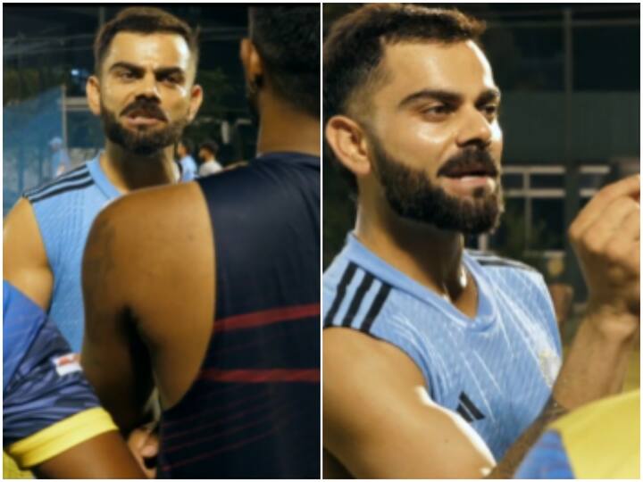 IND vs PAK Virat Kohli Indulges In Pep-Talk With Young Cricketers BCCI Shares Video Virat Kohli Indulges In Pep-Talk With Young Cricketers, BCCI Shares Video. WATCH