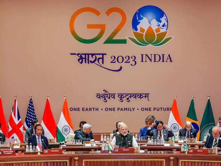 G20 Summit 2023 India New Delhi Declaration Important points in presence of g20 leaders G20 Summit: धार्मिक प्रतीकों, पवित्र पुस्तकों के खिलाफ घृणा के कृत्यों की निंदा... जानें दिल्ली घोषणापत्र में क्या कहा गया?
