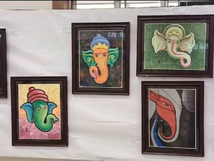 चिमुकल्यांमध्ये कलाकृतीची आवड निर्माण व्हावे हा प्रमुख उद्देश डोळ्यासमोर ठेवून या प्रदर्शनाचं आयोजन करण्यात आलं होतं.