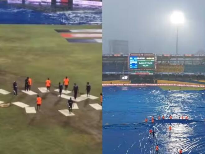 india-vs-pakistan-ground-staff-dried-ground-by-sponge-after-rain-colombo-asia-cup-2023 IND vs PAK: ਮੀਂਹ ਰੁਕਣ ਤੋਂ ਬਾਅਦ ਸਪੰਜ ਨਾਲ ਸੁਖਾਇਆ ਗਿਆ ਮੈਦਾਨ, ਭਾਰਤ-ਪਾਕਿ ਮੈਚ 'ਤੇ ਫੈਂਸ ਨੇ ਦਿੱਤਾ ਇਹ ਰਿਐਕਸ਼ਨ