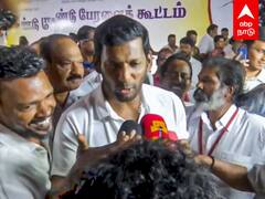 Vishal Pressmeet : 2024 தேர்தலில் போட்டி? சமாளித்த விஷால்
