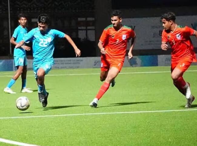 saff-u16-championship-final-india-beat-bangladesh-in-final-and-win-title Under-16 SAFF Football: U16 ਫੁੱਟਬਾਲ ਟੀਮ ਨੇ ਜਿੱਤਿਆ ਖਿਤਾਬ, ਬੰਗਲਾਦੇਸ਼ ਨੂੰ 2-0 ਨਾਲ ਦਿੱਤੀ ਮਾਤ