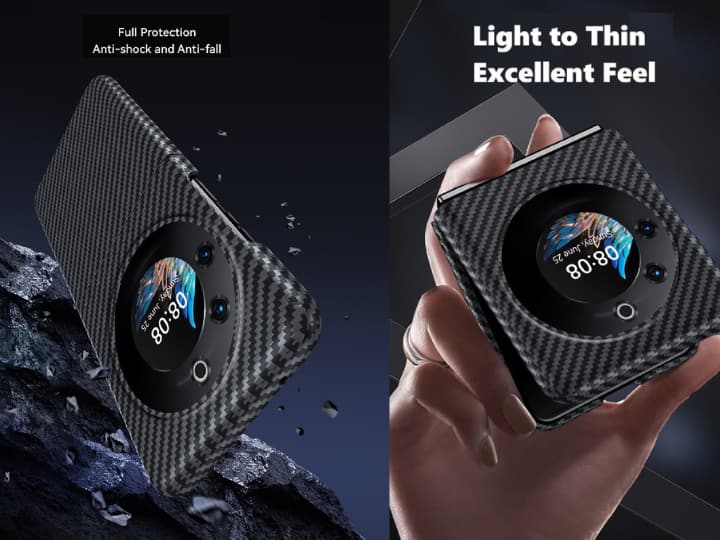 Tecno Phantom V Flip will launch on 22 september check expected price and specs details Tecno Phantom V Flip: बाजार में जल्द आ रहा दुनिया का पहला ऐसा फ्लिप फोन जिसमें मिलेगी गोल कवर डिस्प्ले
