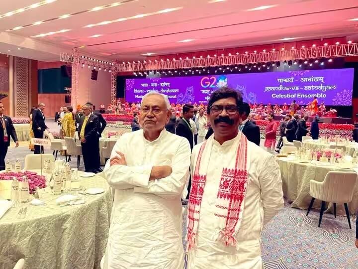 બિહારના મુખ્યમંત્રી નીતિશ કુમારની સાથે ઝારખંડના મુખ્યમંત્રી જી20 ડિનર પાર્ટીમાં સામેલ થયા હતા. આ સિવાય પશ્ચિમ બંગાળના મુખ્યમંત્રી, તમિલનાડુના મુખ્યમંત્રી એમકે સ્ટાલિન, હિમાચલ પ્રદેશના મુખ્યમંત્રી સુખવિંદર સિંહ, મહારાષ્ટ્રના મુખ્યમંત્રી એકનાથ શિંદે પણ જી-20 ડિનર કાર્યક્રમમાં સામેલ થયા હતા