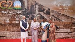 G20 Summit India:G-20 শীর্ষবৈঠকে নানা সাজে বিদেশিনী অভ্যাগতরা