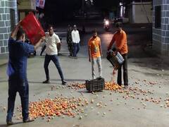 Tomato Price: टोमॅटोला फक्त 80 पैसे भाव! संतप्त शेतकऱ्यांचे लातूर भाजी मंडईत आंदोलन