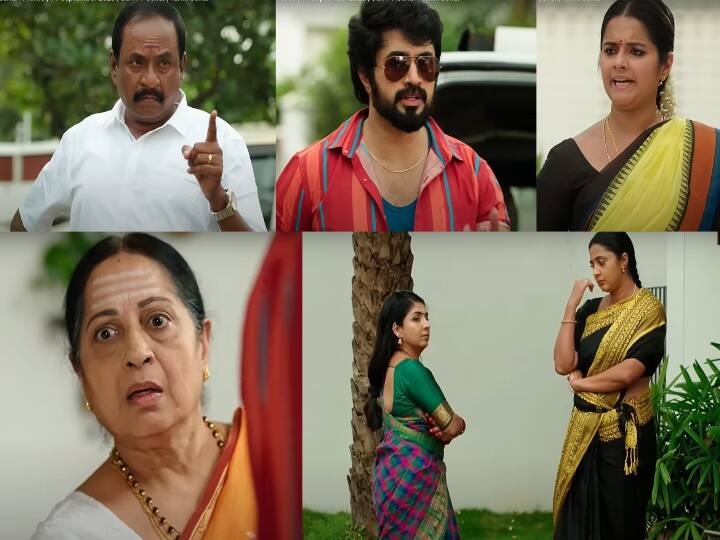 Ethir neechal September 11 promo today episode hint Ethir neechal September 11 promo : குணசேகரன் மிரட்ட மிரண்டு போன நந்தினி...  விசாலாட்சி அம்மா செய்த கோல்மால்... கலகலப்பான இன்றைய எதிர் நீச்சல் எபிசோட் 
