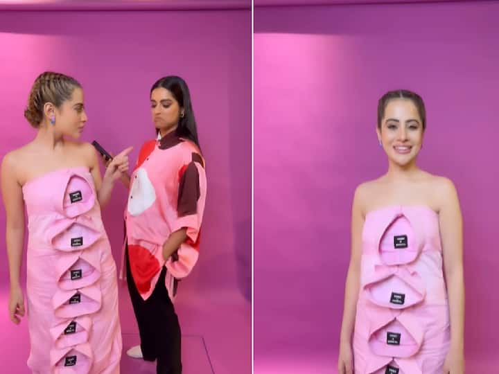 Uorfi Javed Collaborates with Lilly Singh in Quirky Instagram Video Uorfi Javed Collaborates With Lilly Singh In Quirky Instagram Reel. WATCH