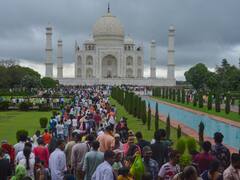 यूपी में बारिश का सिलसिला जारी, आगरा, लखनऊ में छाए काले बादल, जानें- मौसम का हाल