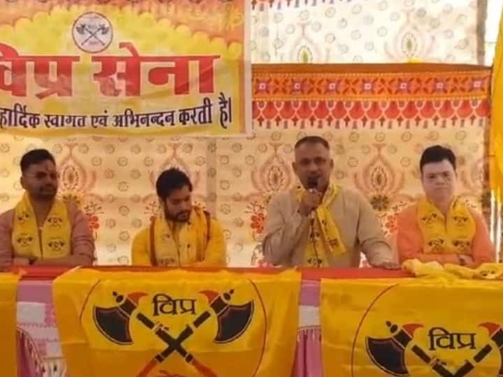 Vipra Sena sunil tiwari target Udhayanidhi Stalin for statement on sanatan dharma protest in Udaipur in october ann Rajasthan News: उदयनिधि स्टालिन के सनातन पर दिये बयान पर भड़के विप्र सेना के राष्ट्रीय प्रमुख, कहा- उदयपुर में जुटेंगे हजारों ब्राह्णण फिर...'