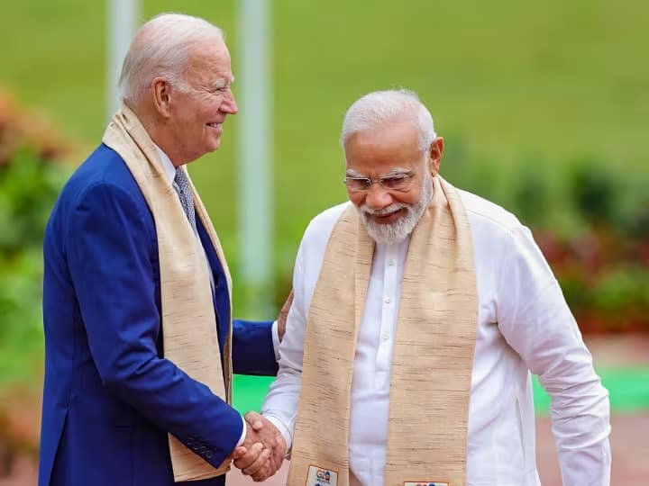 us president joe biden says india us partnership rooted in mahatma gandhi principle of trusteeship G20 Summit : भारत-अमेरिकेतील संबंध महात्मा गांधींच्या विश्वस्ततेच्या तत्त्वावर आधारित : जो बायडन