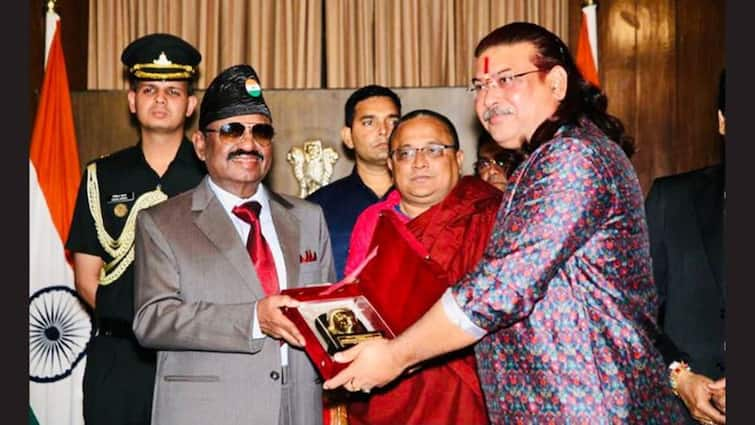 Best Astrologer In Kolkata Dr Sridev Shastri Awarded By Governor Of West Bengal