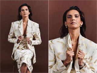 Poorna Jagannathan Shines In Mooncrest Power Suit By House Of Masaba