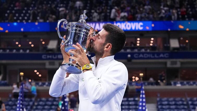 Novak Djokovic wins US Open 24th Grand Slam single championship title beating Daniil Medvedev US Open 2023: মধুর প্রতিশোধ, মেদভেদেভকে হারিয়ে রেকর্ড ২৪তম গ্র্যান্ড স্ল্যাম জিতলেন জকোভিচ