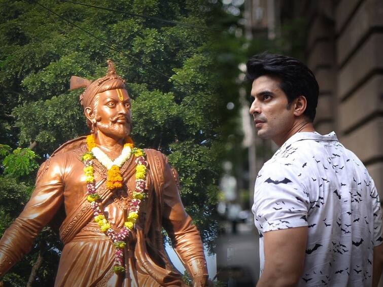 Gashmeer Mahajani Compare Chhatrapati Sambhaji Maharaj give answer to fan question on Instagram Social Media Entertainment Gashmeer Mahajani : गश्मीर महाजनीची चाहत्याने केली छत्रपती संभाजी महाराजांशी तुलना; अभिनेता म्हणाला,