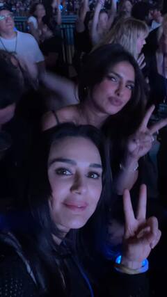 Priyanka Chopra And Preity Zinta Reunite At Jonas Brothers Concert; See All Pics Inside