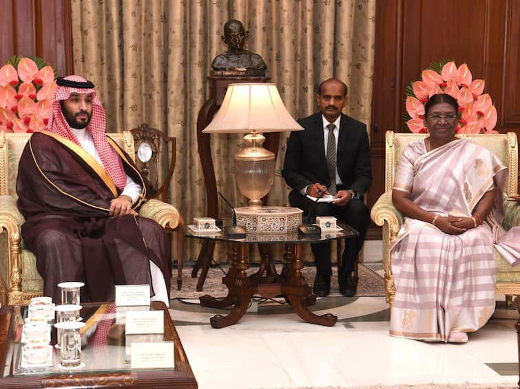 India, Saudi Arabia Are 'Natural Partners': Prez Murmu Hosts Banquet In Honour Of Saudi Crown Prince — WATCH India, Saudi Arabia Are 'Natural Partners': Prez Murmu Hosts Banquet In Honour Of Saudi Crown Prince — WATCH