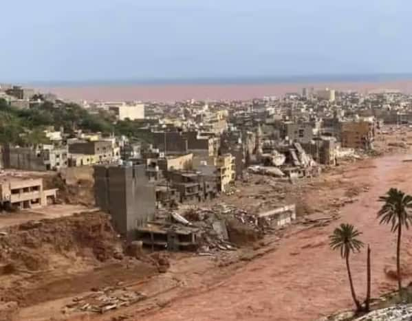 Storm Daniel caused destruction in Libya, more than 2000 deaths are feared due to flooding in the coastal city Libiya Storm: ਲੀਬੀਆ 'ਚ ਡੇਨੀਅਲ ਤੂਫਾਨ ਨੇ ਮਚਾਈ ਤਬਾਹੀ, ਤੱਟਵਰਤੀ ਸ਼ਹਿਰ 'ਚ ਹੜ੍ਹ ਕਾਰਨ 2000 ਤੋਂ ਵੱਧ ਮੌਤਾਂ ਦਾ ਖਦਸ਼ਾ