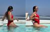 Ruhi singh: રુહી સિંહનો રેડ મોનોકોનીમાં જોવા મળ્યો હોટ અંદાજ, વાયરલ થઈ તસવીરો