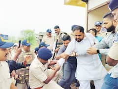 कांग्रेस विधायक विपिन वानखेड़े हिरासत में, जन आशीर्वाद यात्रा को काले झंडे दिखाने की दी थी धमकी