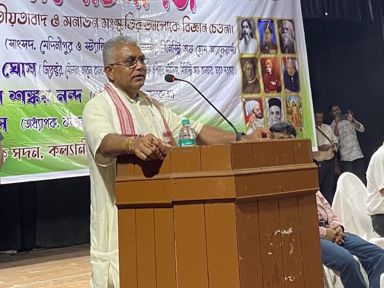 'India will be renamed Bharat, those who oppose can leave the country', Says BJP Leader Dilip Ghosh భారత్ పేరు నచ్చకపోతే దేశం విడిచి వెళ్లిపోండి, విపక్షాలపై బీజేపీ సీనియర్ నేత ఫైర్