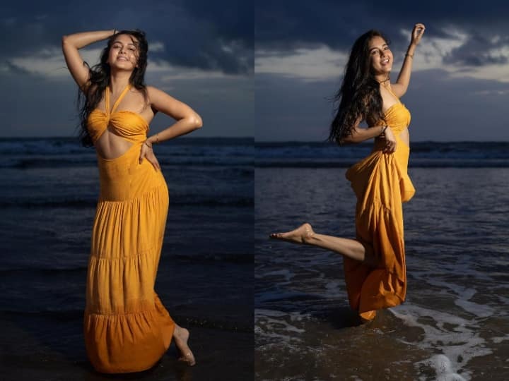 Tejasswi Prakash Latest Photos: टीवी की बोल्ड औऱ खूबसूरत एक्ट्रेस तेजस्वी प्रकाश एक बार फिर अपनी तस्वीरों को लेकर सोशल मीडिया पर छाई हुई है. जिसमें वो बीच पर पोज दे रही हैं.