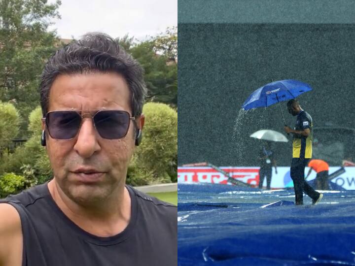 Asia Cup 2023 IND vs PAK Wasim Akram gave latest Weather update from Colombo watch video IND vs PAK Weather: कोलंबो से वसीम अकरम ने दिया लेटेस्ट वेदर अपडेट, वीडियो में देखें बारिश को लेकर क्या बोले?