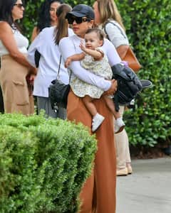 Priyanka Chopra Walks Out For Lunch While Carrying Daughter Malti In Her Arms; See Pics