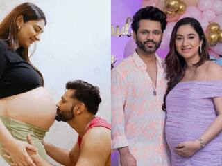 राहुल वैद्य ने पत्नी Disha Parmar के बेबी बंप को किया किस, यूजर्स बोले- घर में लक्ष्मी आने वाली है