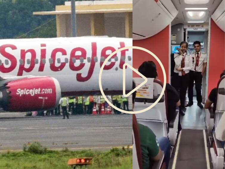 Spice Jet co-pilot Sanjana Amrite did announcement in pune to goa flight in Marathi detail marathi news Viral Video :  विमानात जय महाराष्ट्र! मराठीतील उद्घोषणेमुळे प्रवाशांना सुखद धक्का