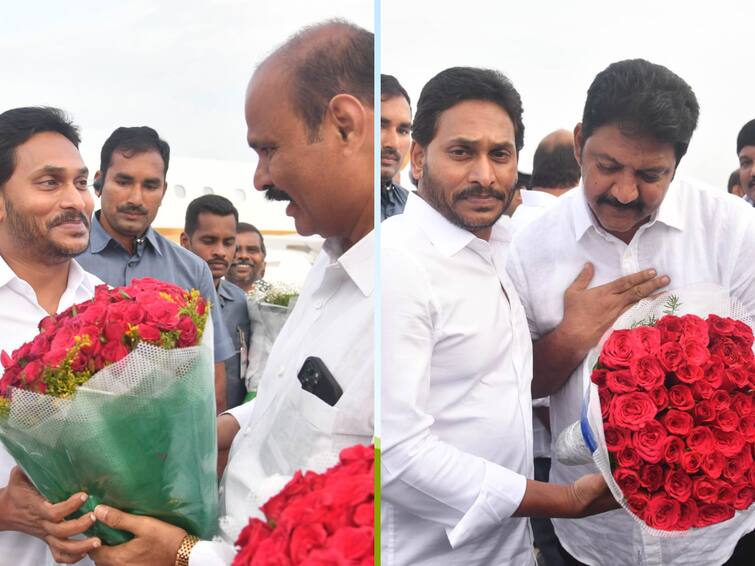 CM Jagan's couple returned to the state after completing London Visit CM Jagan Returned: ఏపీకి తిరిగి వచ్చిన సీఎం జగన్‌-ముగిసిన లండన్‌ పర్యటన