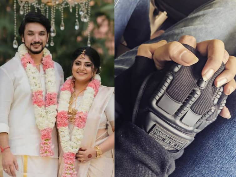 manjima mohan said birthday greeting to her beloved husband gautham karthik HBD Gautham Karthik: 'உன்னை ஒருபோதும் விழ விடமாட்டேன்' .. கௌதம் கார்த்திக் பிறந்தநாளை ஸ்பெஷலாக்கிய மஞ்சிமா..