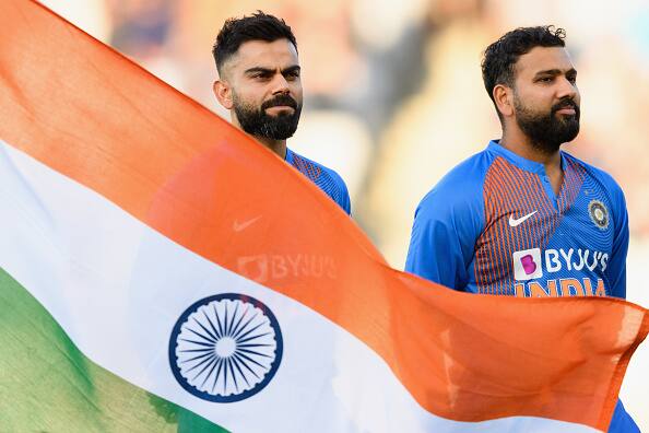 The batting pair of Rohit Sharma and Virat Kohli became the fastest pair in international cricket to score 5,000 runs in ODIs.