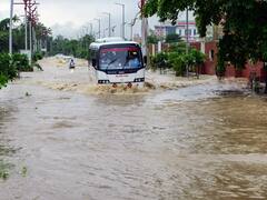 Rain Batters UP, Waterlogging Throws Normal Life Out Of Gear — IN PICS