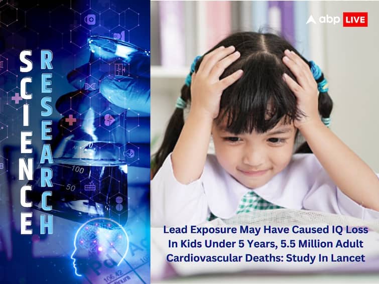 Lead Exposure IQ Loss Children Under 5 Years 5.5 Million Adult Cardiovascular Deaths Study In Lancet Lead Exposure May Have Caused IQ Loss In Kids Under 5 Years, 5.5 Million Adult Cardiovascular Deaths: Study In Lancet