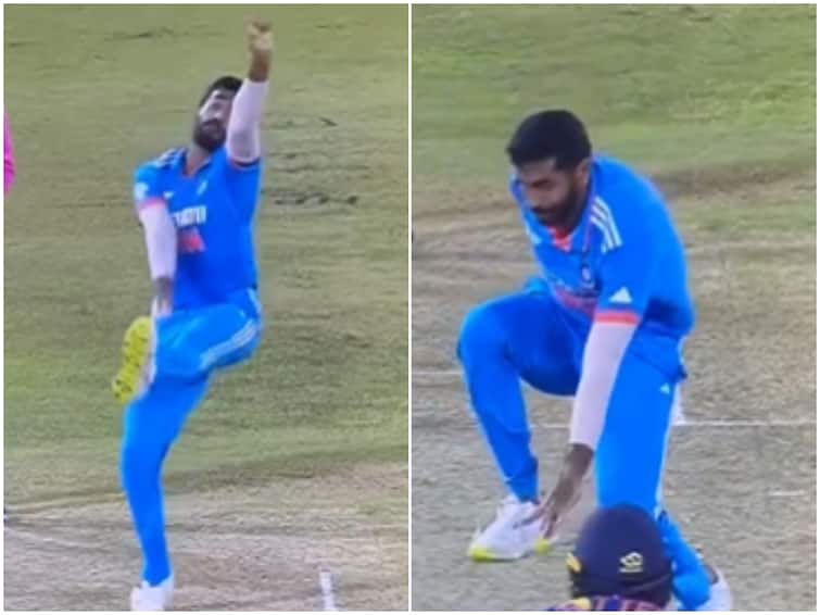 IND vs SL Asia Cup 2023 Jasprit Bumrah injury viral video Bumrah suffers ankle injury scare fans reactions WATCH: 'Heart In Mouth Moment' For Indian Fans As Jasprit Bumrah Suffers Massive Injury Scare