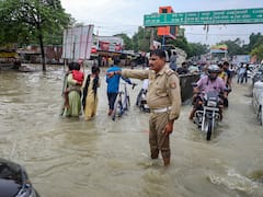 Rain Batters UP, Waterlogging Throws Normal Life Out Of Gear — IN PICS