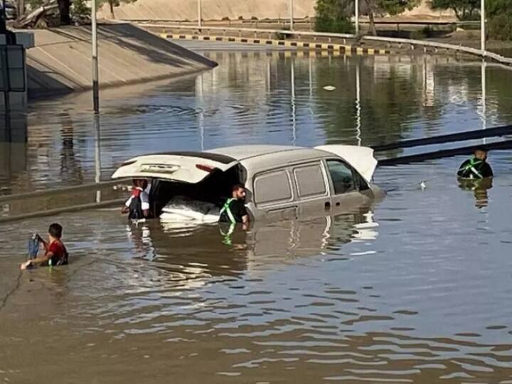 Deadly Floods In Libya More than 2000 people died thousands missing Libya Floods: लीबिया में बाढ़ ने मचाई तबाही, 2000 से ज्यादा लोगों की मौत, हजारों लापता