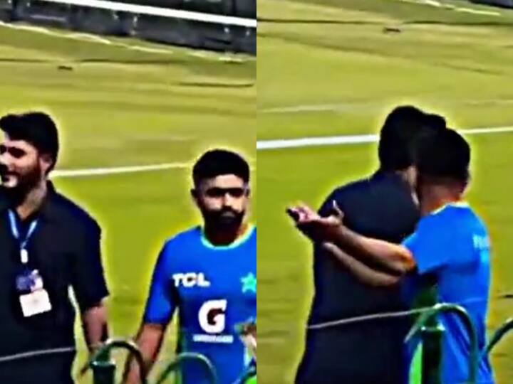 Pakistani captain Babar Azam got angry on fan watch viral video Asia cup 2023 IND vs PAK IND vs PAK: बाबर आजम को हार के बाद आया गुस्सा, फैंस पर निकाली सारी भड़ास