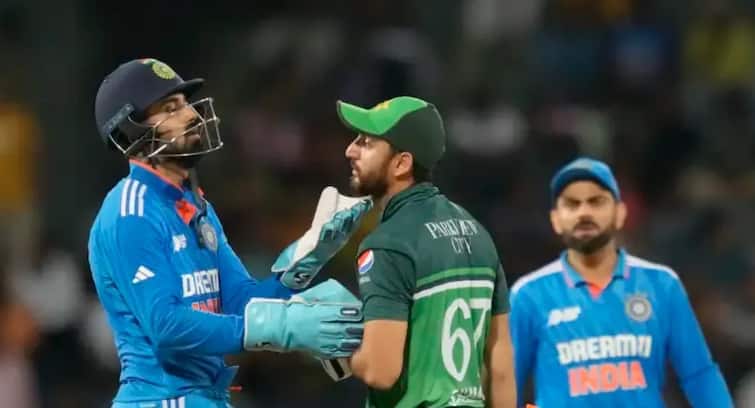 India vs Pakistan, Asia Cup 2023: Pakistan Batter Agha Salman  suffers injury while batting against India Video: પાકિસ્તાની બેટ્સમેનના મોં પર બોલ વાગતા નીકળ્યું લોહી, બાદમાં કેએલ રાહુલે આ રીતે જીત્યું ફેન્સનું દિલ